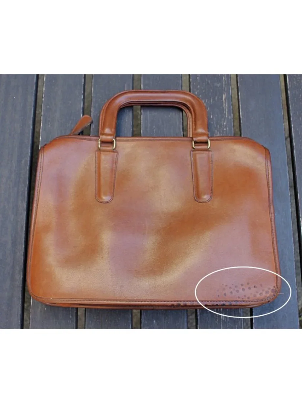 Coach Vintage - 1970s Slim Satchel 9430 Handbag in British Tan, Glue In Creed